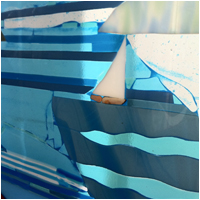 Close-up of Dennes Point door panel